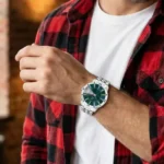 FOGG 2038-OLIVE 2038-OLIVE DAY & DATE Analog Watch  - For Men - Image 7