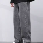 Star4well Relaxed Fit Men Grey JeansStar4well Relaxed Fit Men Grey Jeans