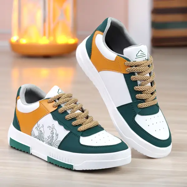 6-green-multi-colour-tsunami-trendy-casual-shoes-for-men-6-original-imahhrmuc8zyfp8b Casual Sneakers shoes for men - Image 1
