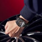 OLEVS Mens Watches Original Chronograph Analog Quartz Watch Multifunction Waterproof Calendar Silicon Strap Fashion Square Watch for Man - Image 3