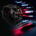 Carlington Nitro Series Analog Watches for Men | Unique Wheel Dial Design | Premium Silicone Strap | Stylish Sports Look | Quartz Movement Wrist Watches for Boys & Men_CT-7277 Black - Image 4