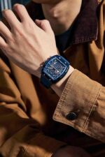 Giordano Square Dial Multifuncational Watch for Men with Stylish Design, Waterproof, Date Display & Silicone Strap - Image 2