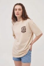 Tfortees Women Cotton Oversized T-Shirt Casual Wear | Relaxed Fit, Round Neck - Image 5
