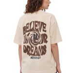 Tfortees Women Cotton Oversized T-Shirt Casual Wear | Relaxed Fit, Round Neck