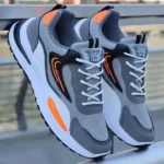Scull Wings Men's Stylish Grey Sports Shoes For Running, Walking, Gym & Casual Shoes Sneakers For Men (Grey, Black) - Image 4