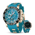 LIGE Unique Mens Wristwatch Fashion Multifunction Chronograph with Calendar Quartz Analog Watch Waterproof Outdoor Sport Watch for Men Casual