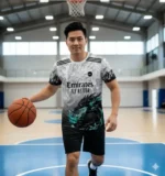 ONE 7 Printed Men Round Neck White, Black T-Shirt - Image 3