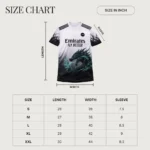 ONE 7 Printed Men Round Neck White, Black T-Shirt - Image 5