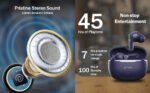 Earbuds pTron Bassbuds Eon in-Ear TWS Earbuds w/ 13mm Drivers, 45Hrs Playtime, - Image 9