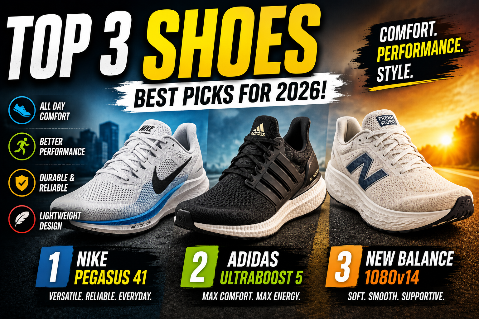 Top 3 Shoes